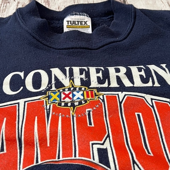 Denver Broncos Super Bowl XXXII NFL Football 1990s Crewneck Pullover Sweatshirt - Picture 3 of 4